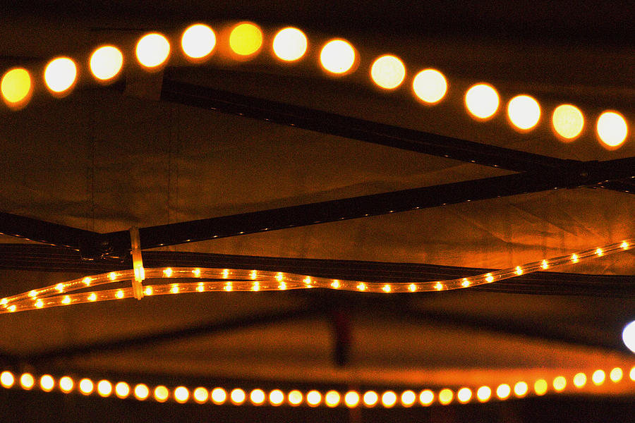 Light Photograph - Canopy Lighting Abstract by Richard Henne Light Photograph - Canopy Lighting Abstract by Richard Henne