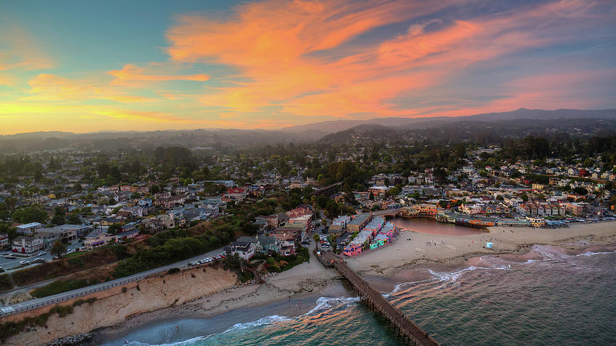 Above Photograph - Cant Beat Capitola by David Levy