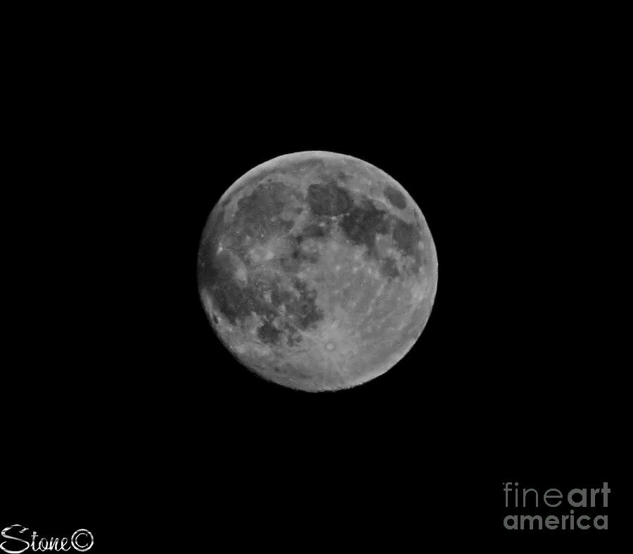 Cantaloupe Moon Photograph by September Stone