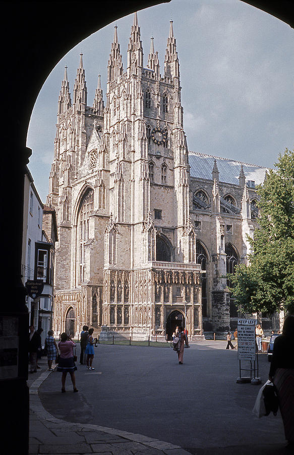 Canterbury Cathedral England Photograph by Richard Singleton