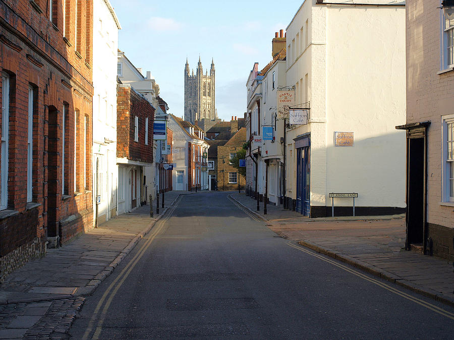 Canterbury On Boxing Day Morning Photograph by Richard Denyer