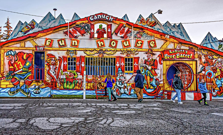 Canuck Funhouse Photograph by Steve Harrington