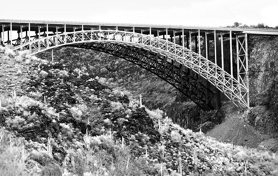 Canyon Bridge Photograph by Phyllis Denton