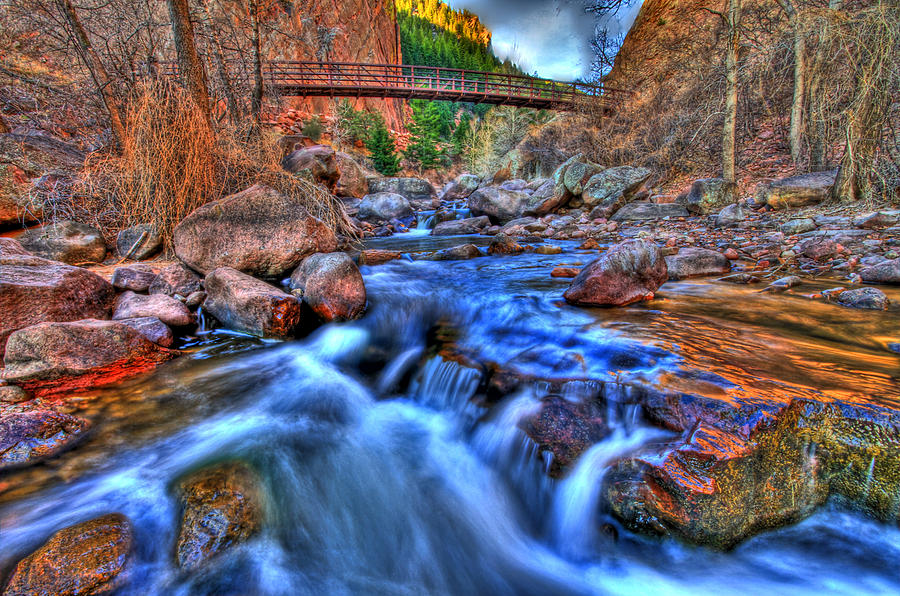Canyon Bridge Photograph by Scott Mahon