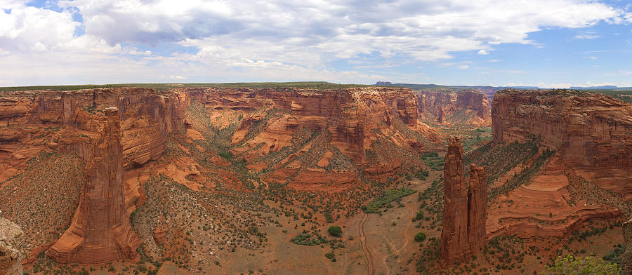 Grand Canyon National Park Photograph - Canyon De Chelly HDR Panorama by Samuel Kessler