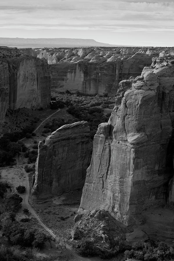 Canyon de Chelly I BW Photograph by David Gordon