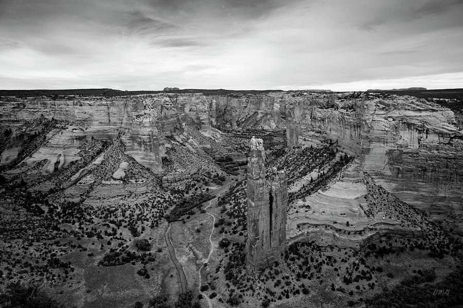 Nature Photograph - Canyon de Chelly III BW by David Gordon