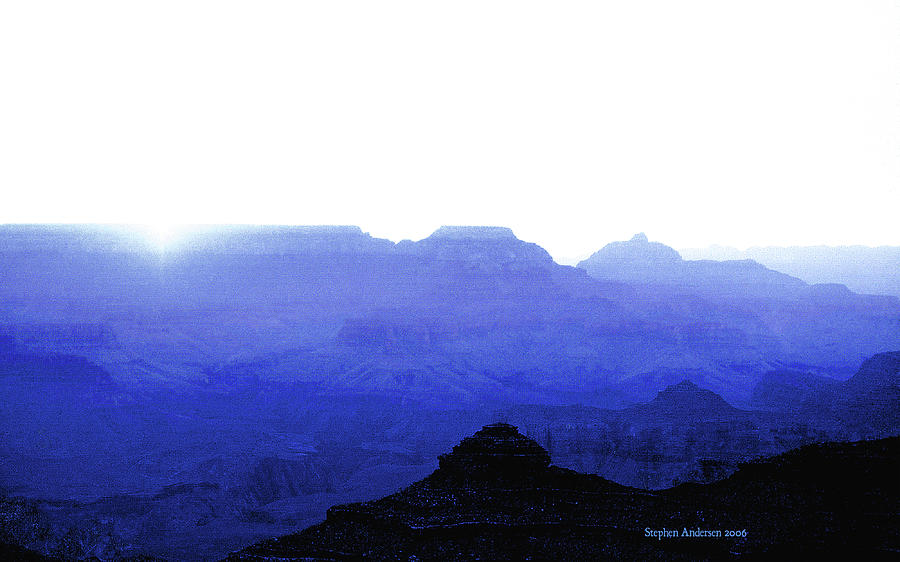 Canyon in Blue by Stephen Andersen Canyon in Blue by Stephen Andersen