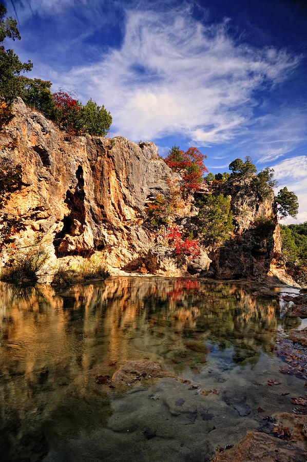 Canyon in the Turner Falls Area Photograph by Iris Greenwell