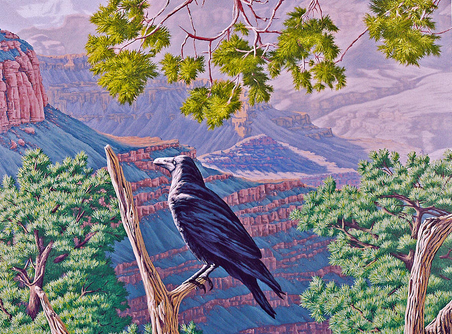 Canyon Jester Painting by Cheryl Fecht