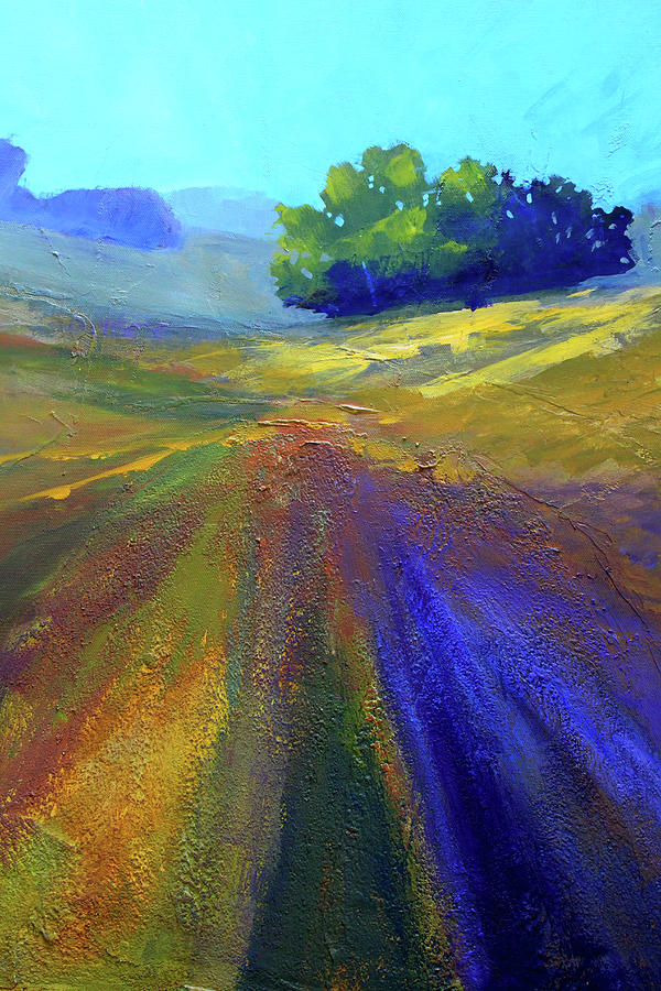 Canyon Landscape Painting Painting by Nancy Merkle