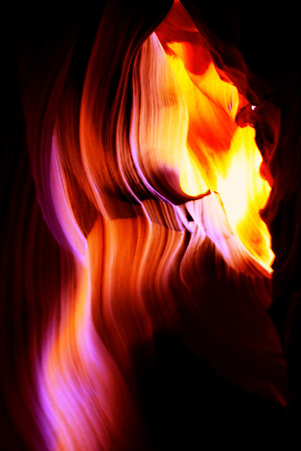Antelope Canyon Light Curves   Photograph by Aidan Moran