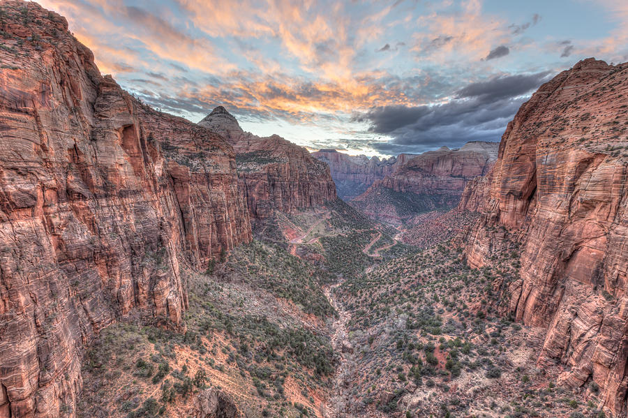 Canyon Overlook Photograph by Paul Schultz