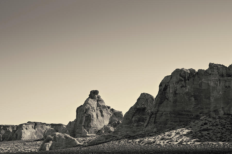 Canyon Point Utah I Toned Photograph by David Gordon