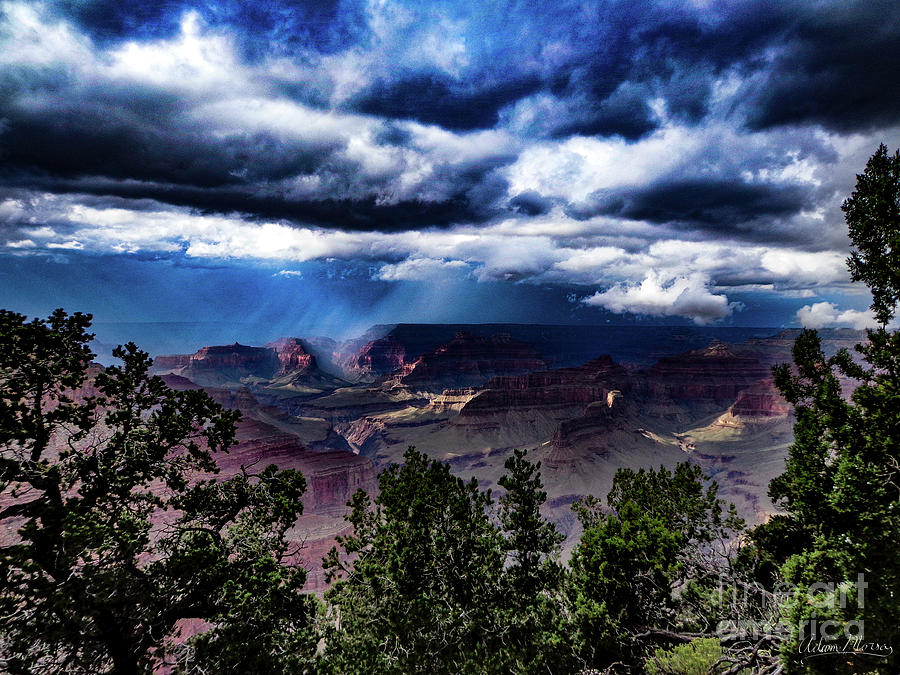 Canyon Rains Photograph by Adam Morsa