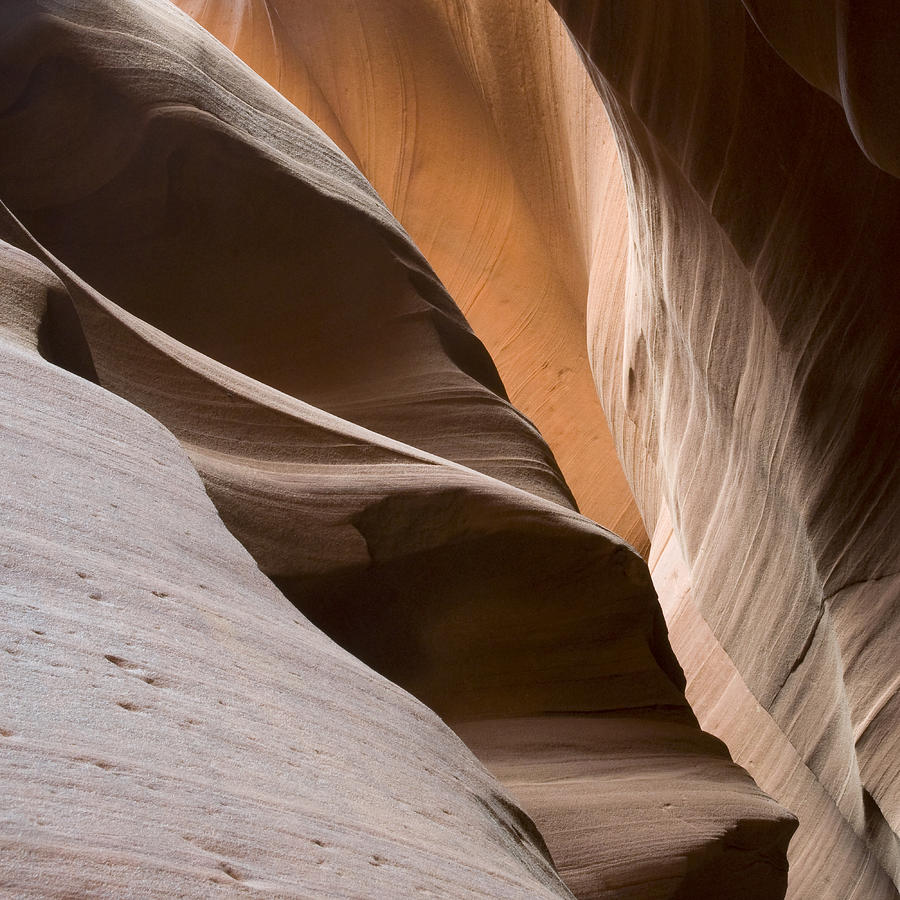 Canyon Sandstone Abstract Photograph by Mike Irwin