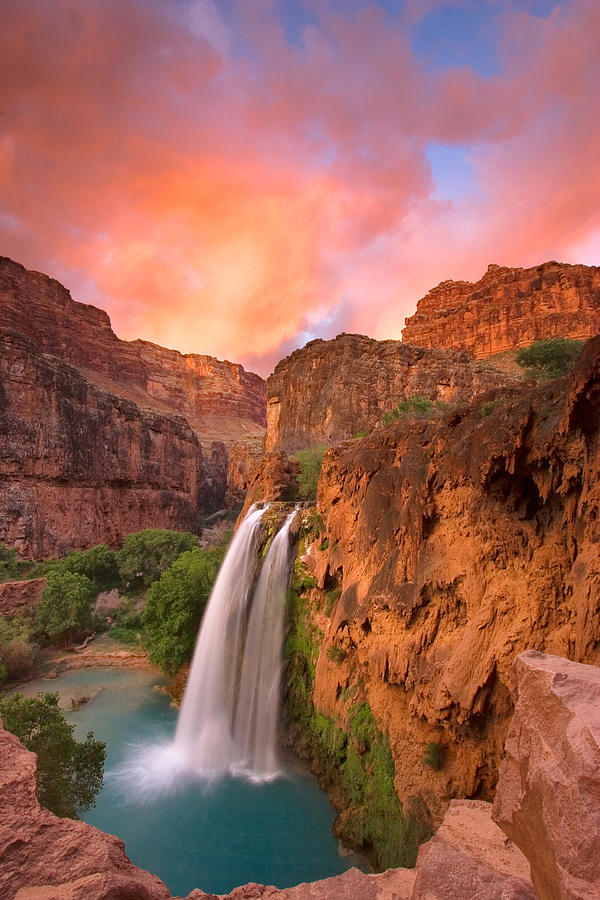 Canyon Sky on Fire Photograph by Dan Leffel - Pixels