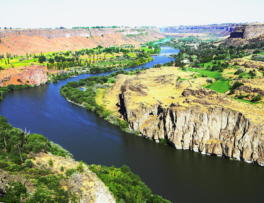 Canyon Springs on the Snake River Photograph by Lisa Beth McKinney ...