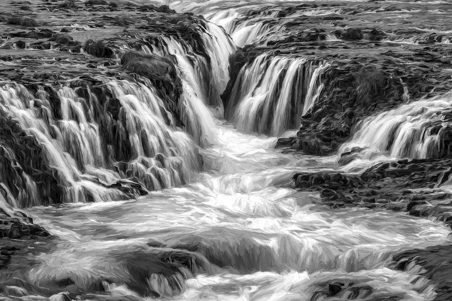 Canyon Waters III Digital Art by Jon Glaser