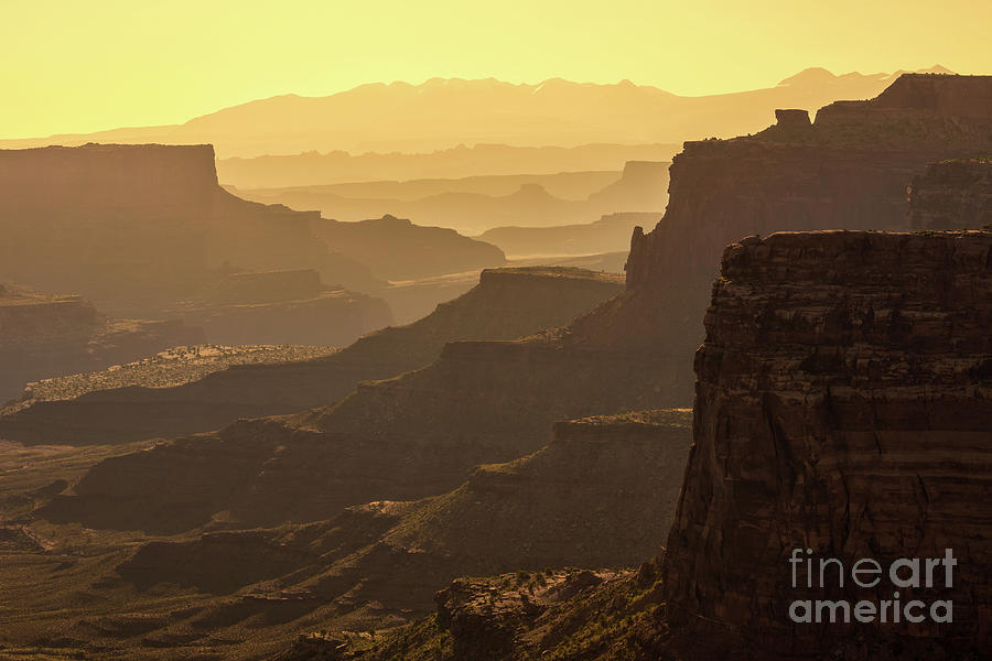 Canyonland Layers Photograph by Anthony Heflin