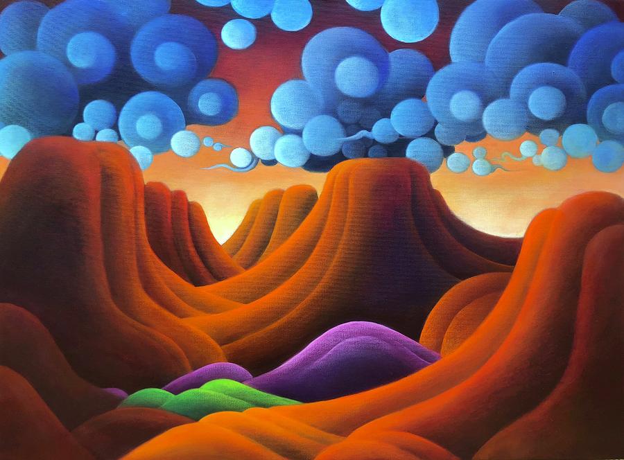 Desert Painting - Canyonlands  by Richard Dennis