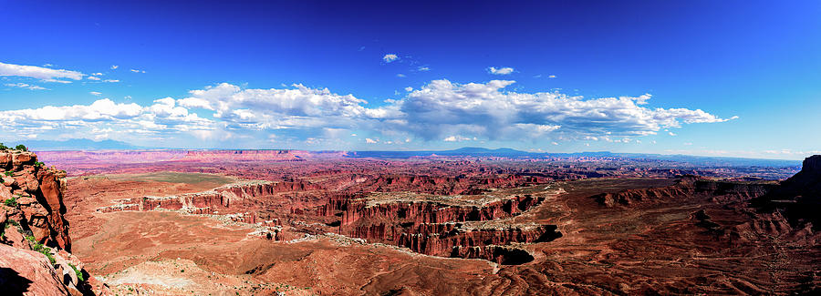 Canyonlands Panoramic Vista Photograph by Paul LeSage