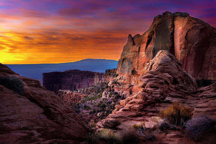 Canyonlands Sunrise Photograph by Michael Ash