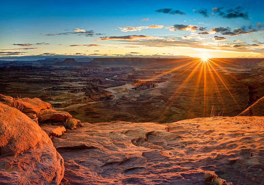 Canyonlands Sunset Photograph by Dave Koch
