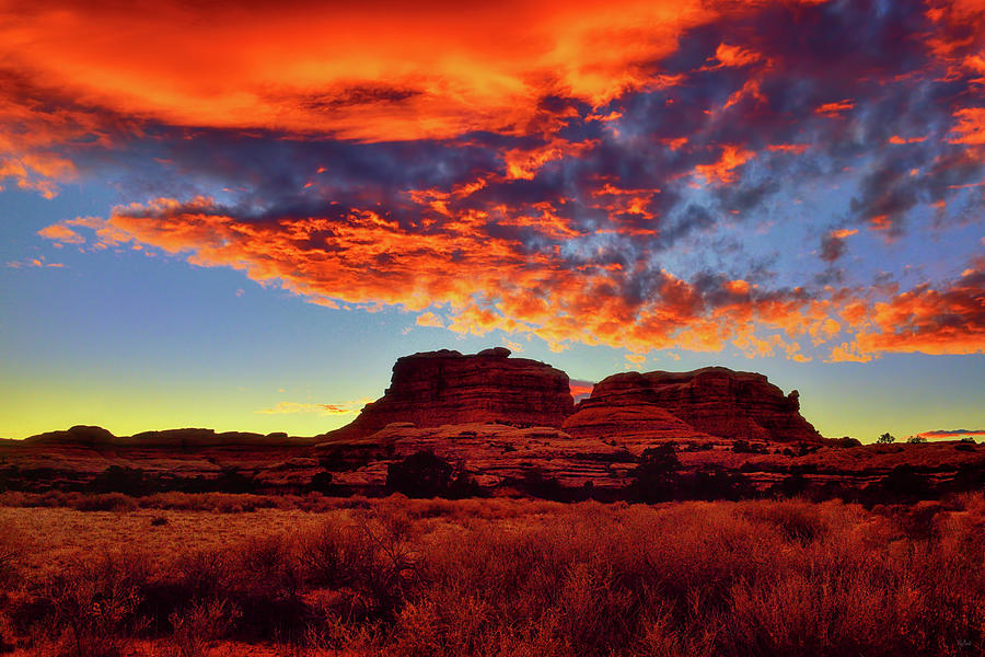 Canyonlands Sunset Photograph by Greg Norrell