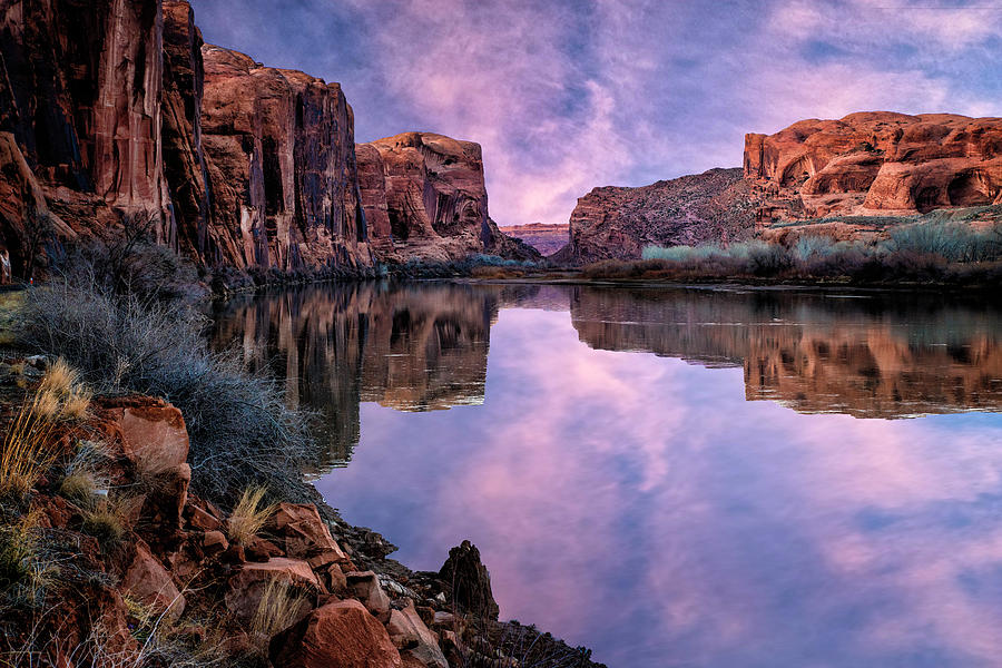 Sunset Photograph - Canyonlands Sunset by Michael Ash