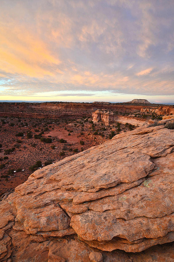 Canyonlands Sunset Photograph by Ray Mathis