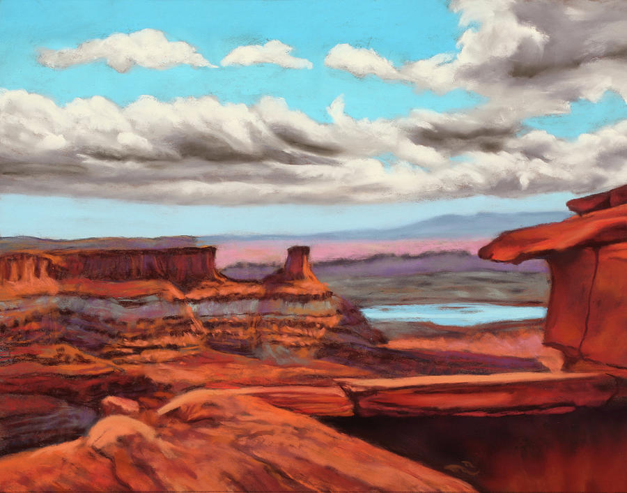 Canyonlands Vista Painting by Sandi Snead