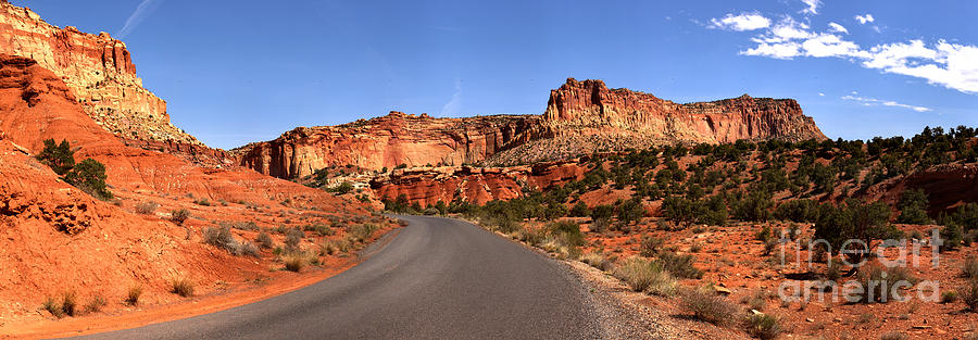 Capitol Reef National Park Photograph - Canyons Ahead by Adam Jewell