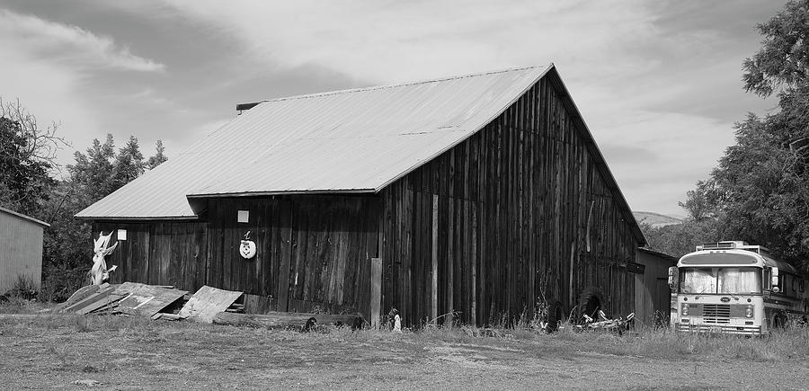 Capay Barn Photograph by Richard J Cassato