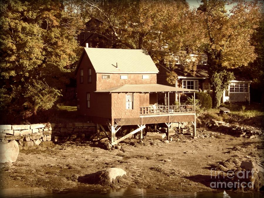 Cape Ann Cottage Massachusetts Photograph by Elizabeth Thomas - Pixels