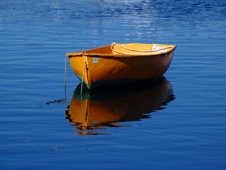 Cape Ann Dinghy Photograph by Juergen Roth
