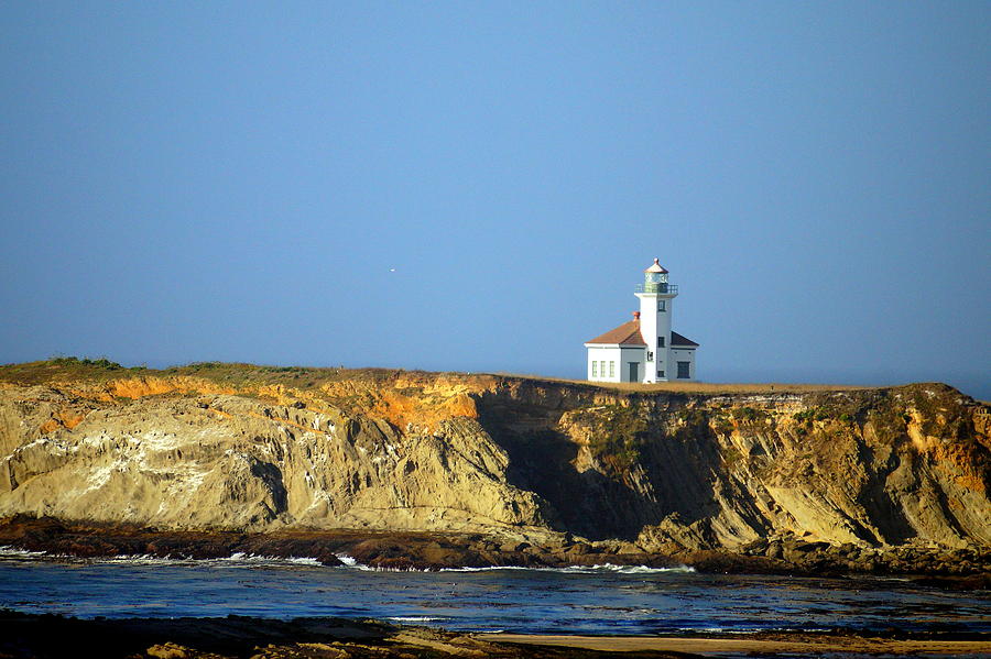 Cape Arago Lighthouse Photograph by Beth Collins