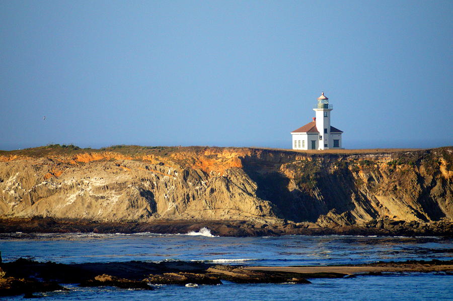 Cape Arago Lighthouse II Photograph by Beth Collins