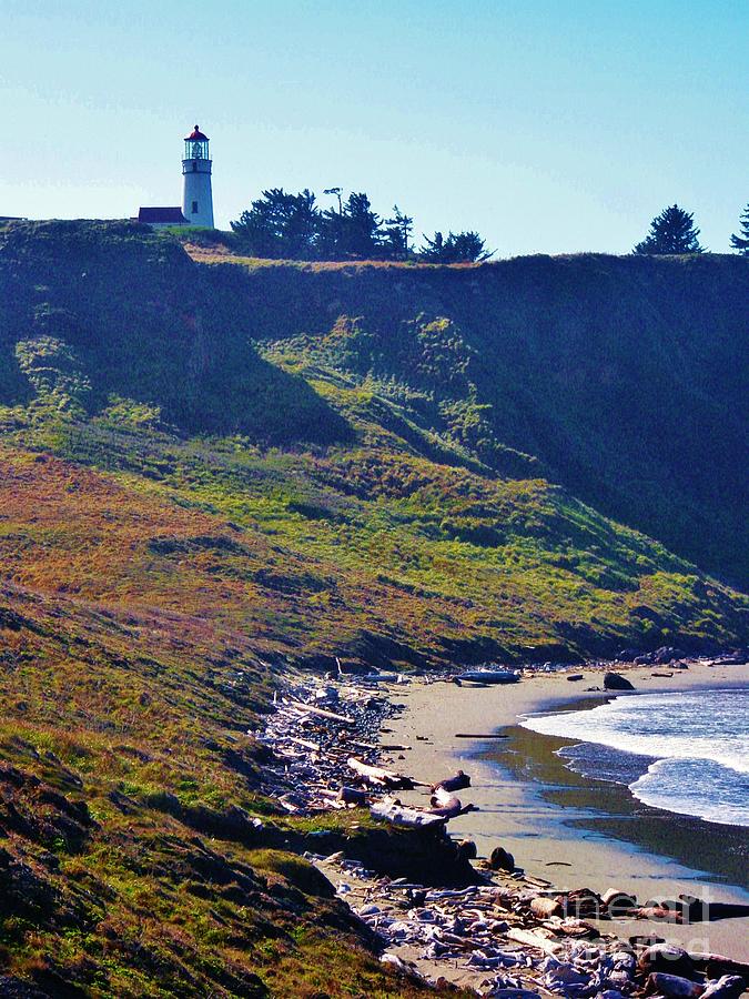 Cape Blanco Lighthouse Oregon Coast Photograph by Liz Snyder