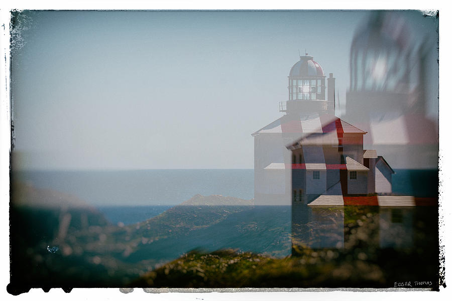 Lighthouse Photograph - Cape Bona Vista Lighthouse by Edser Thomas