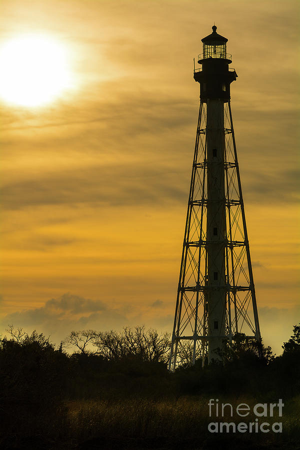 Cape Charles Light sunrise Photograph by William Mish | Fine Art America