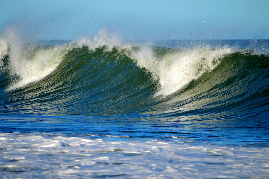 Beach Photograph - Cape Cod Breakers by Dianne Cowen Cape Cod Photography