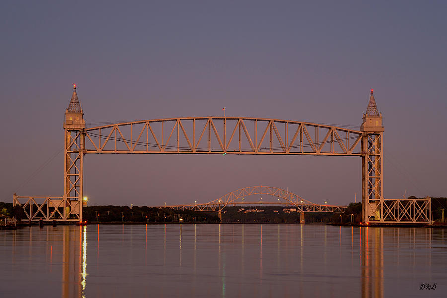 Bridge Photograph - Cape Cod Canal Bridges II Color by David Gordon