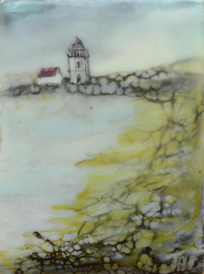 Cape Cod Lighthouse Painting by Jennifer Creech