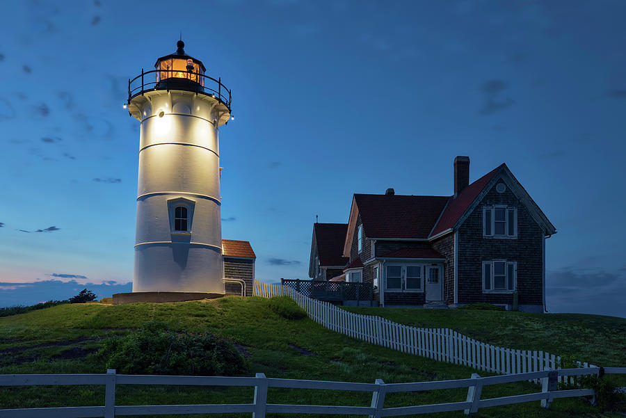 Cape Cod Nobska Light Photograph by Juergen Roth