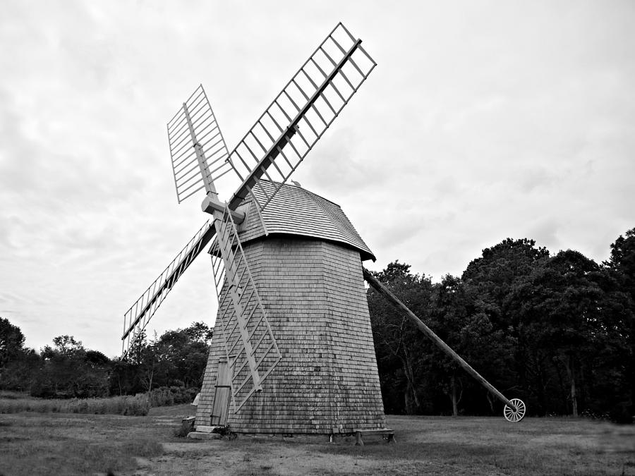 Cape Cod - Old Higgins Farm Windmill Photograph by Richard Reeve