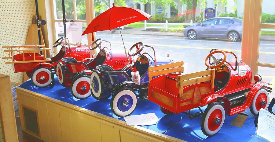 Cape Cod Pedal Cars Photograph by Imagery-at- Work