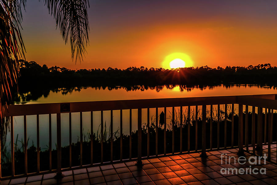 Cape Coral Christmas sunrise Photograph by Claudia M Photography