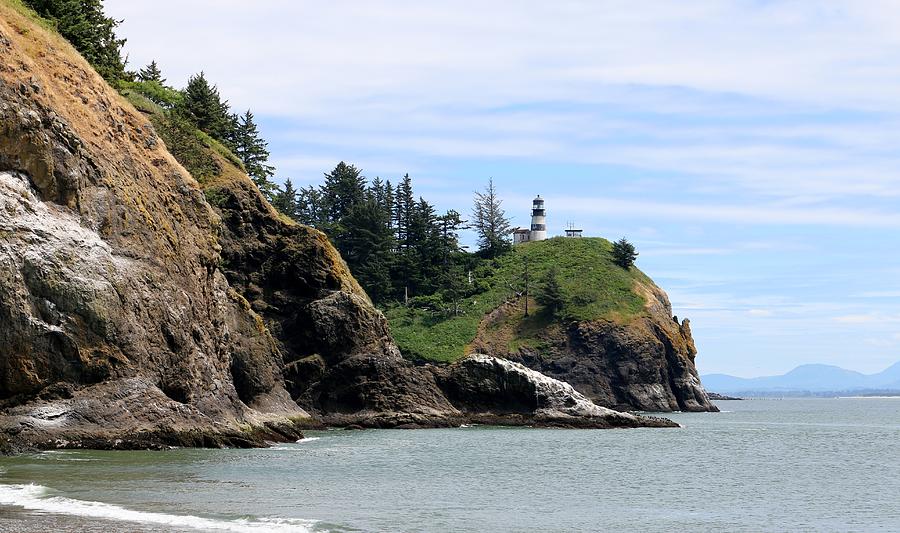 Lighthouse Photograph - Cape Disappointment Lighthouse by Christy Pooschke