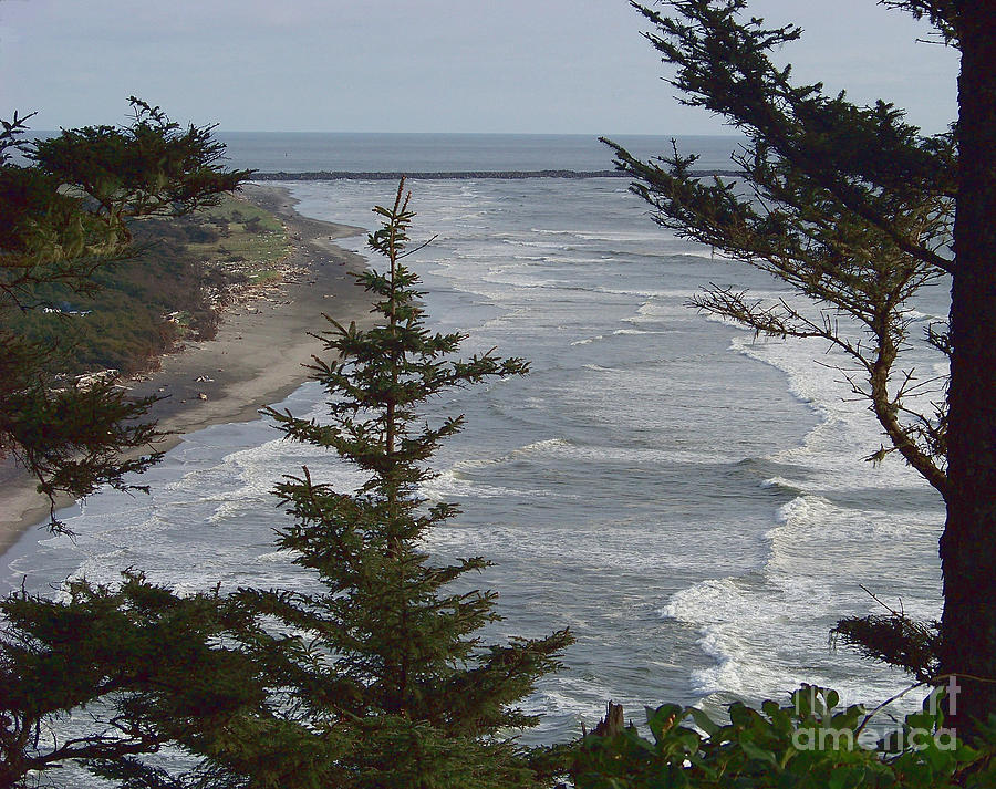 Cape Disappointment Beach Photograph by Charles Robinson